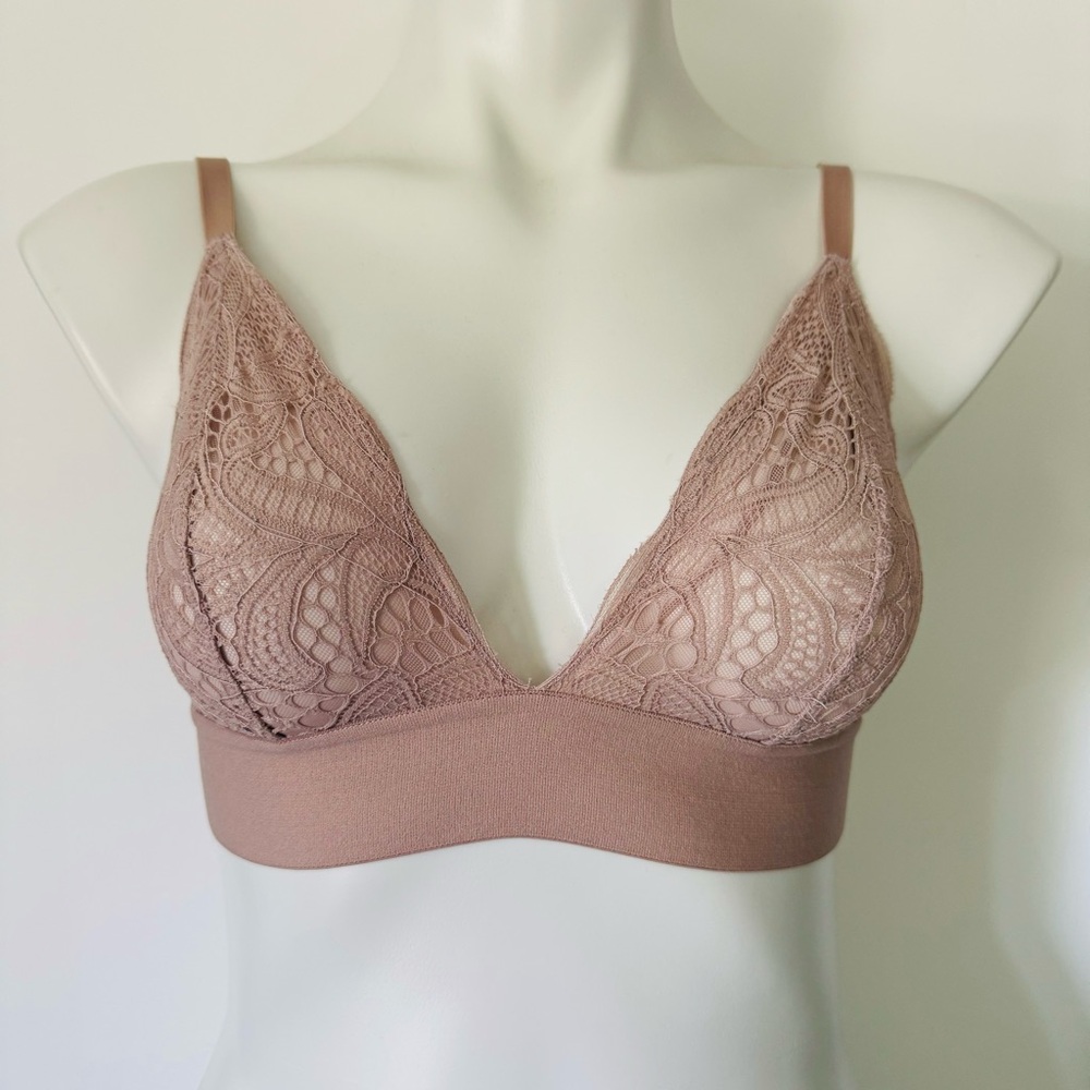 Lively Long Line Lace Bralette Medium